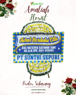 Papan Bunga Duka di Kanggime