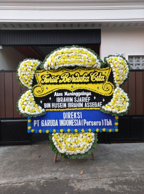 Papan Bunga Duka di Kanggime